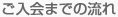 ご入会までのながれ