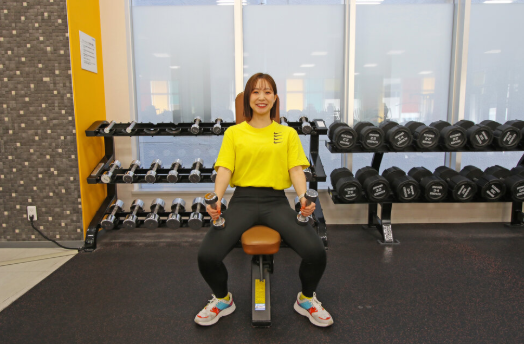 ダンベルショルダープレス