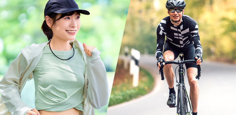 有酸素運動を組み合わせる