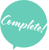 Complete!